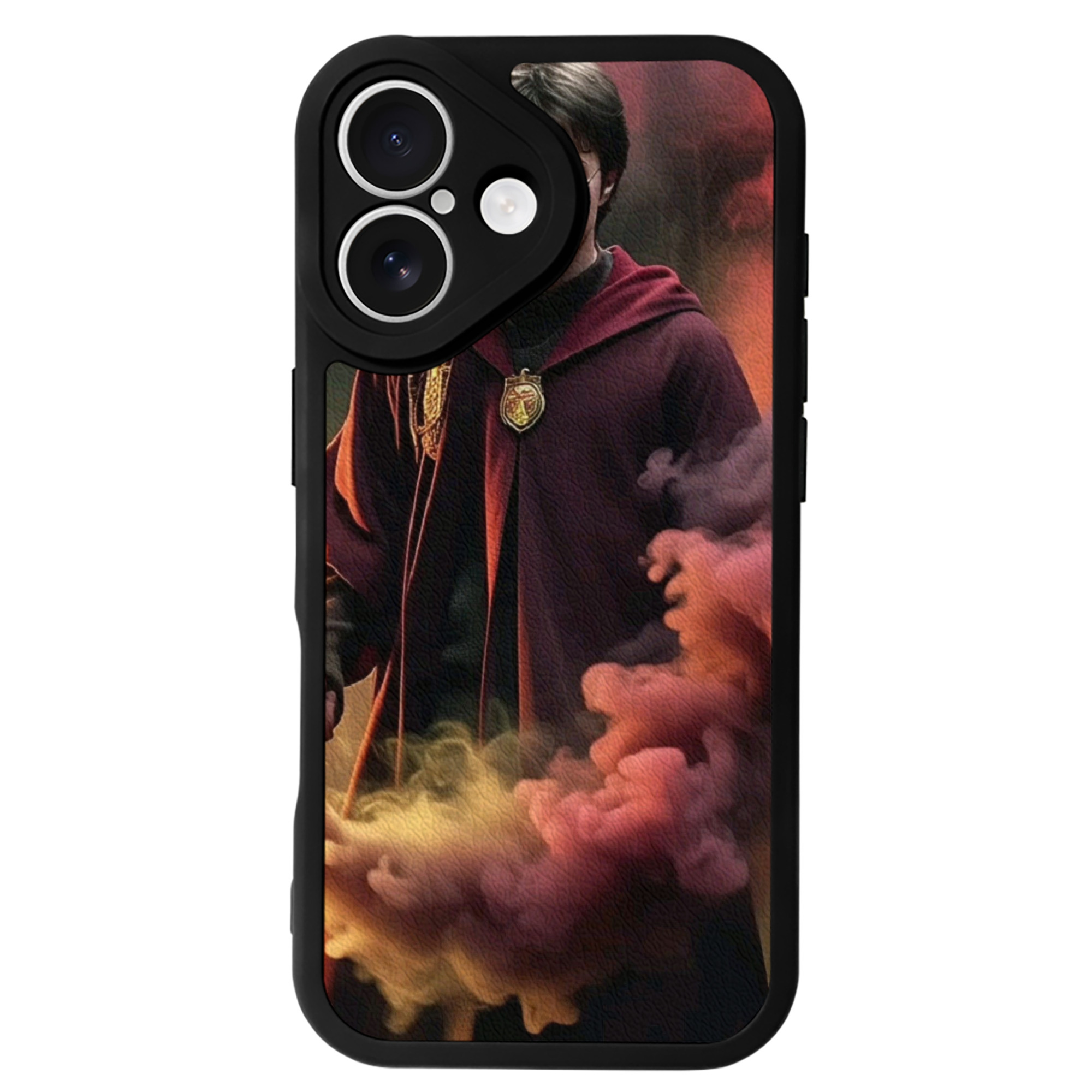 （画像用） Harry Potter ハリー・ポッターシリーズ 【iPhone 16シリーズ対応】シリコンスマホケース（レザー調） 材質：シリコン